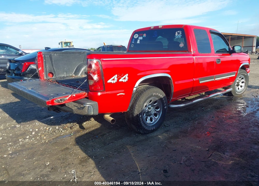 2006 CHEVROLET SILVERADO 1500 LT1 VIN: 1GCEK19V86Z176481