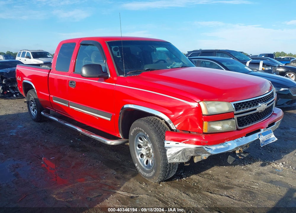 2006 CHEVROLET SILVERADO 1500 LT1 VIN: 1GCEK19V86Z176481
