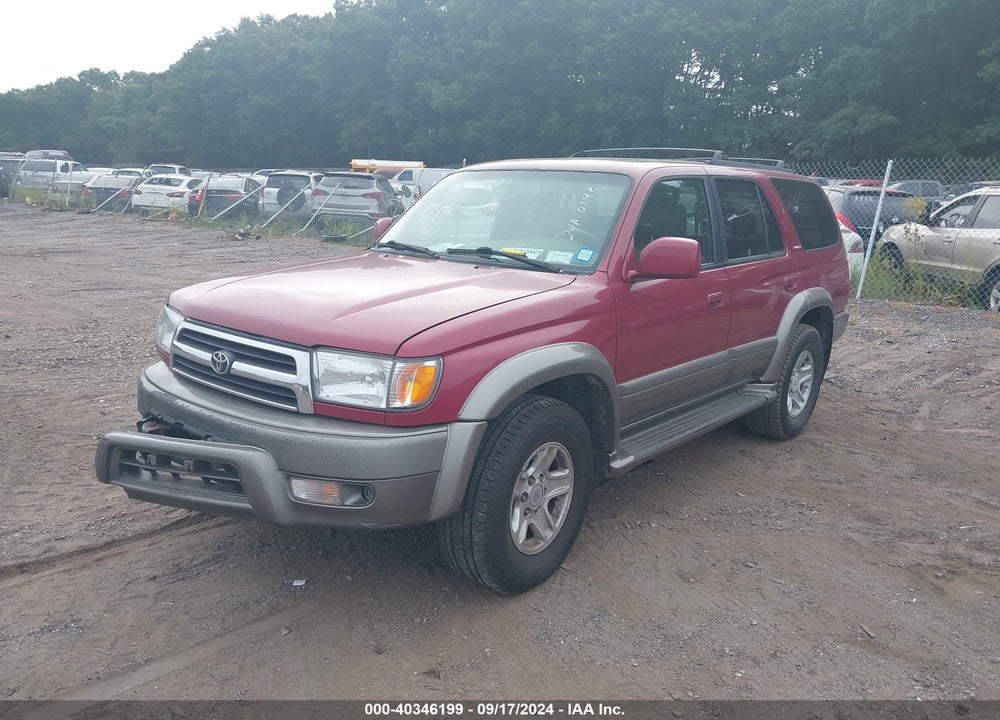2000 TOYOTA 4RUNNER LIMITED V6 VIN: JT3HN87RXY0284048