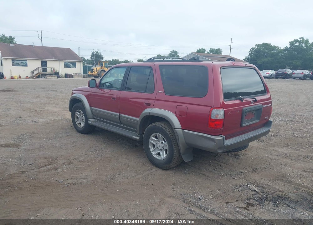 2000 TOYOTA 4RUNNER LIMITED V6 VIN: JT3HN87RXY0284048