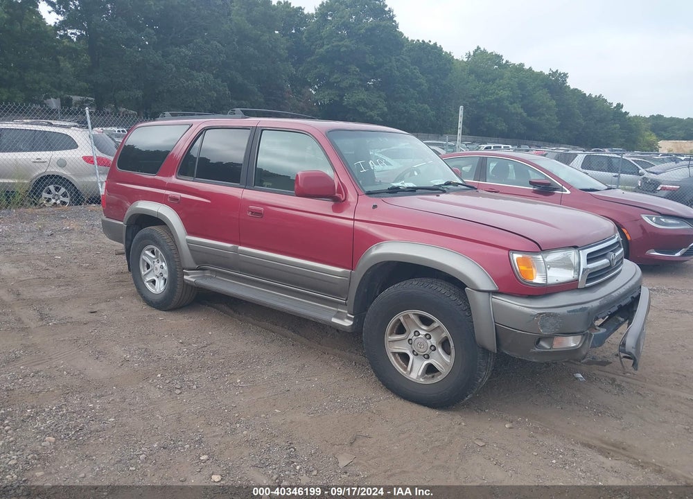 2000 TOYOTA 4RUNNER LIMITED V6 VIN: JT3HN87RXY0284048