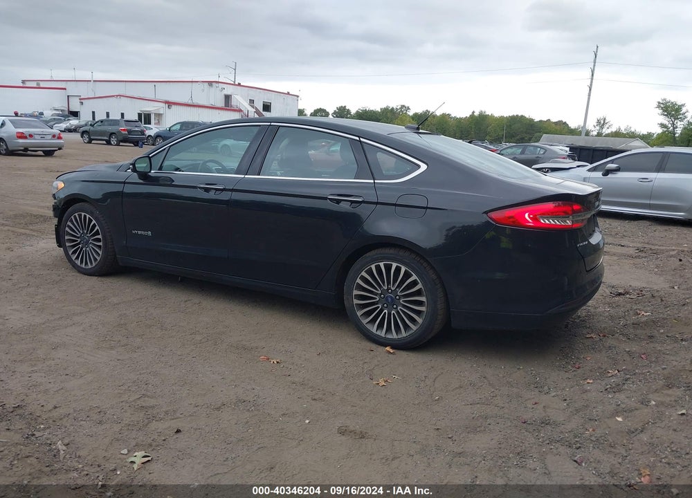 2017 FORD FUSION HYBRID SE VIN: 3FA6P0LU2HR103491