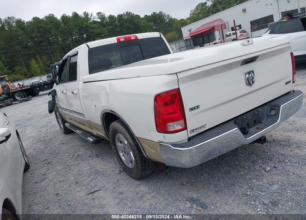 2009 DODGE RAM 1500 SLT/SPORT/TRX VIN: 1D3HB18P09S796195