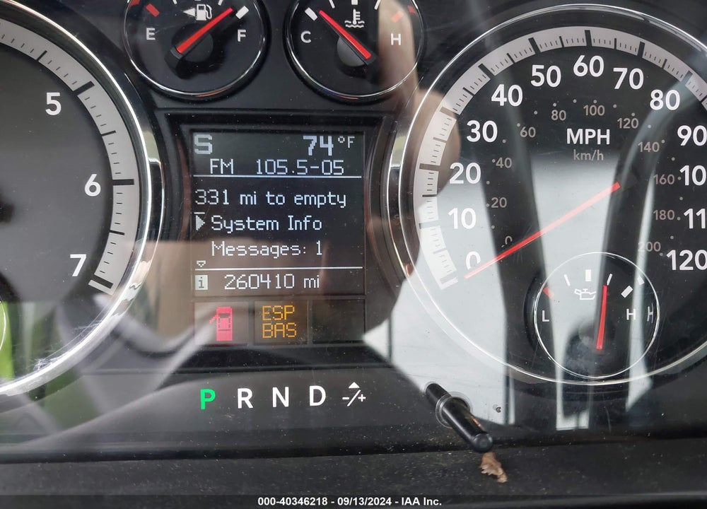 2009 DODGE RAM 1500 SLT/SPORT/TRX VIN: 1D3HB18P09S796195