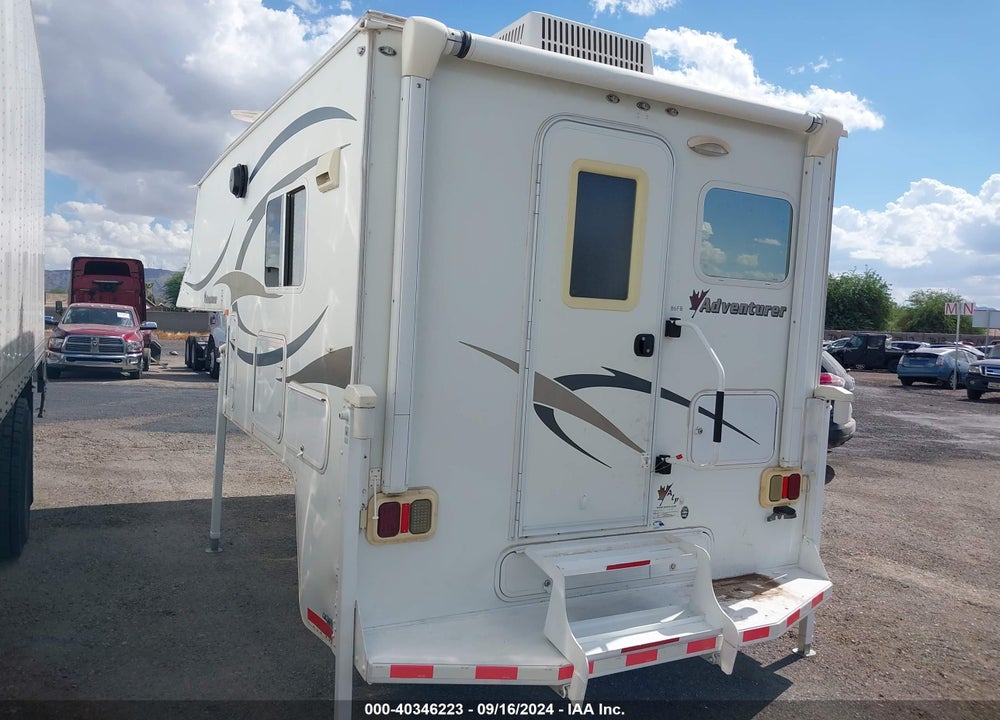 2012 ADVENTURE TRUCK CAMPER VIN: 15831