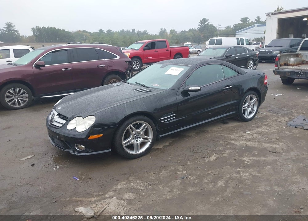 2007 MERCEDES-BENZ SL 550 VIN: WDBSK71F77F120902