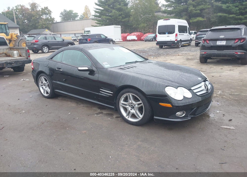 2007 MERCEDES-BENZ SL 550 VIN: WDBSK71F77F120902