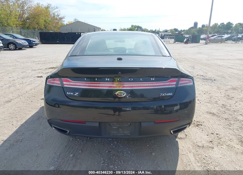 2015 LINCOLN MKZ VIN: 3LN6L2J97FR615711