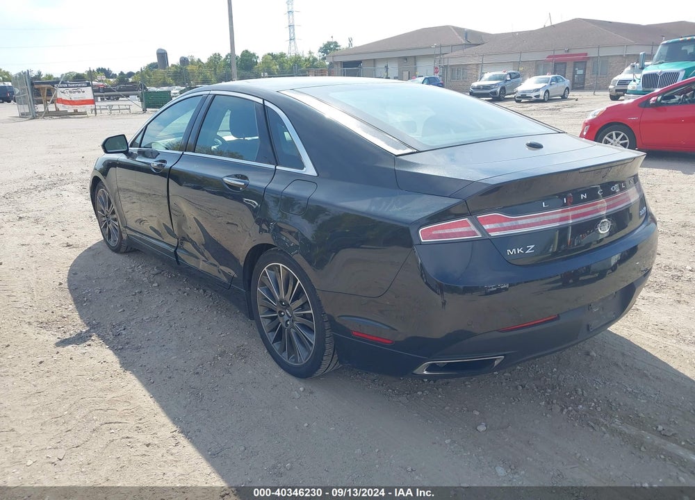 2015 LINCOLN MKZ VIN: 3LN6L2J97FR615711