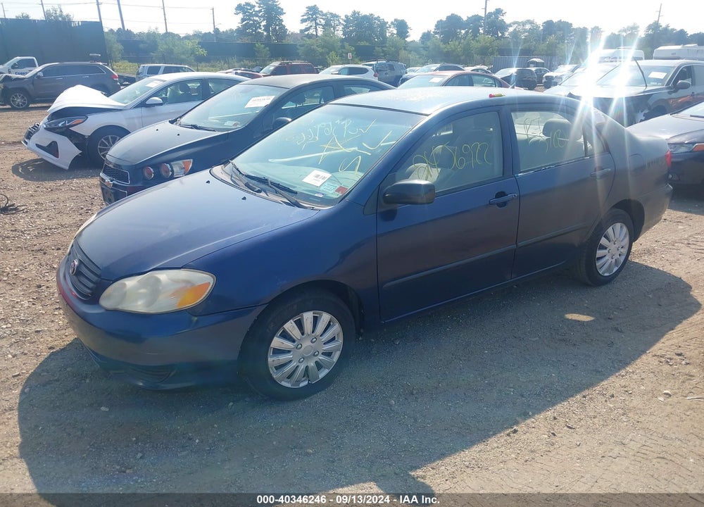 2004 TOYOTA COROLLA CE VIN: 2T1BR32E54C263007