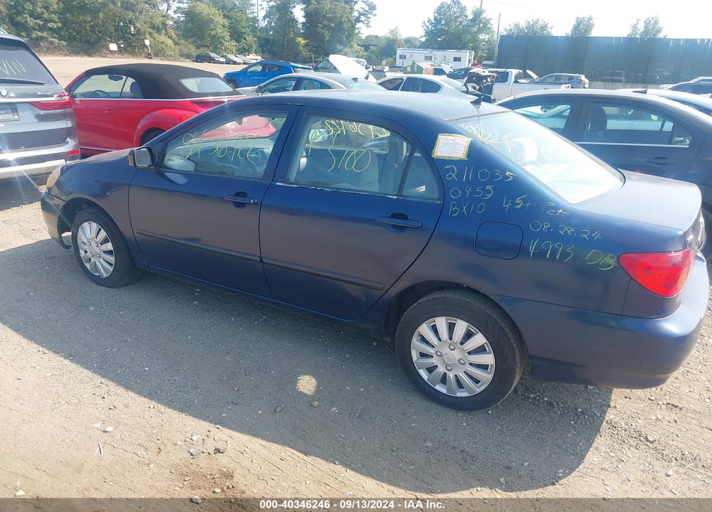 2004 TOYOTA COROLLA CE VIN: 2T1BR32E54C263007