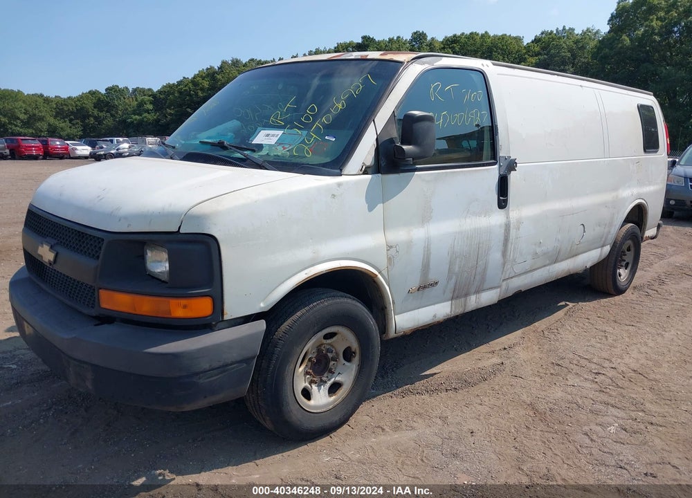 2006 CHEVROLET EXPRESS WORK VAN VIN: 1GCGG29VX61238154
