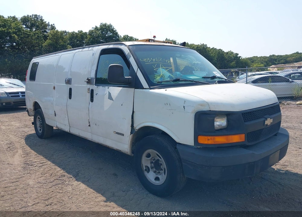 2006 CHEVROLET EXPRESS WORK VAN VIN: 1GCGG29VX61238154