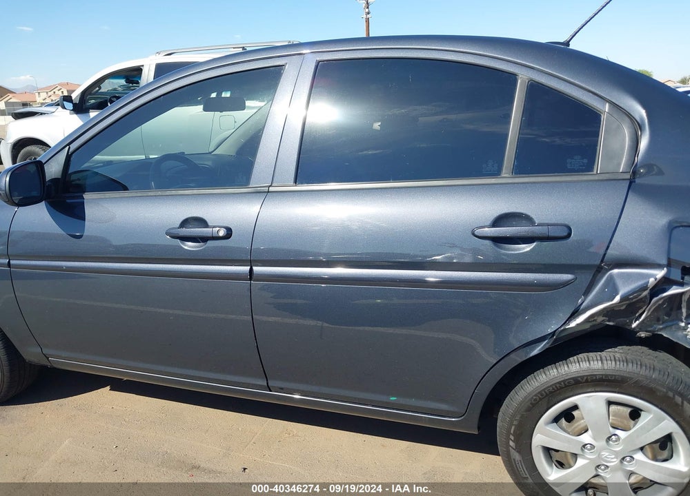 2011 HYUNDAI ACCENT GLS VIN: KMHCN4AC5BU612278
