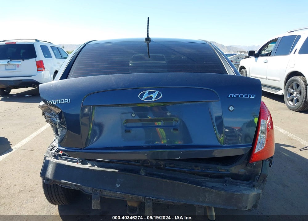2011 HYUNDAI ACCENT GLS VIN: KMHCN4AC5BU612278