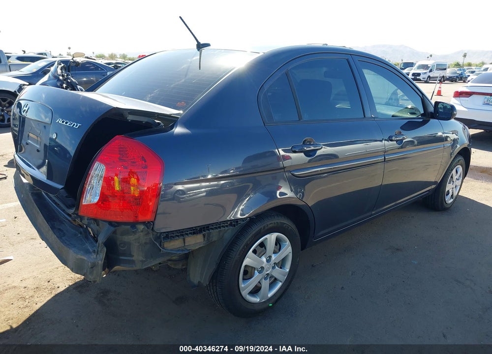 2011 HYUNDAI ACCENT GLS VIN: KMHCN4AC5BU612278