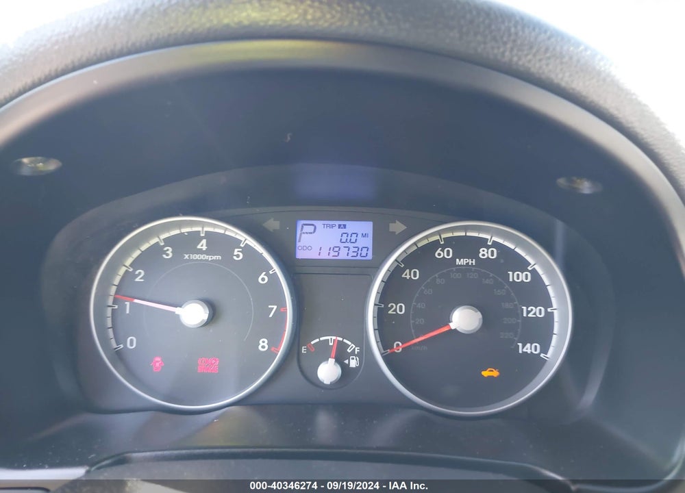2011 HYUNDAI ACCENT GLS VIN: KMHCN4AC5BU612278