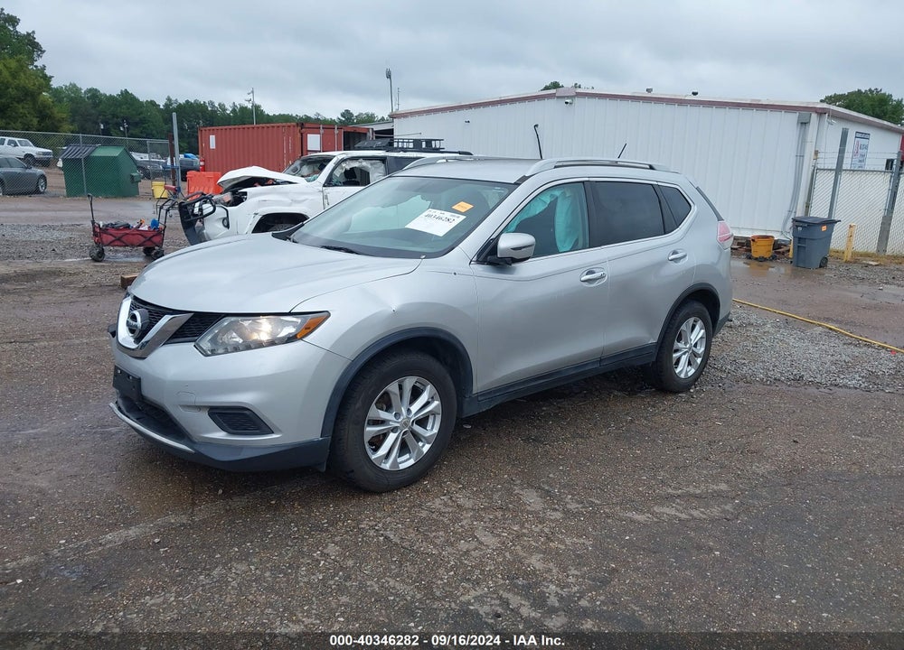 2016 NISSAN ROGUE SV VIN: 5N1AT2MT9GC898968
