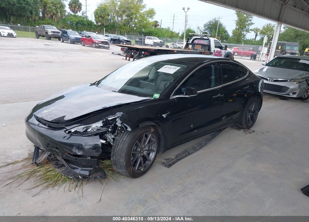2018 TESLA MODEL 3 LONG RANGE/MID RANGE VIN: 5YJ3E1EA2JF156677