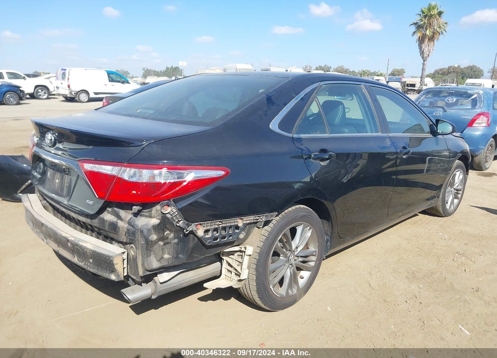2016 TOYOTA CAMRY SE VIN: 4T1BF1FK6GU229853
