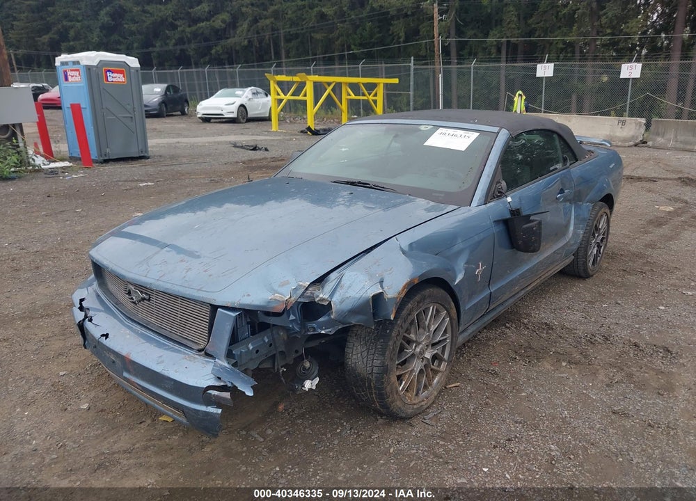 2006 FORD MUSTANG V6 VIN: 1ZVFT84N565121864