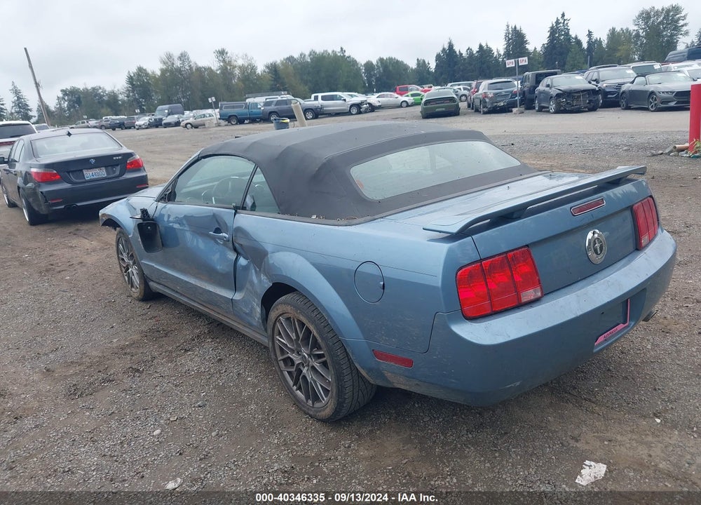 2006 FORD MUSTANG V6 VIN: 1ZVFT84N565121864