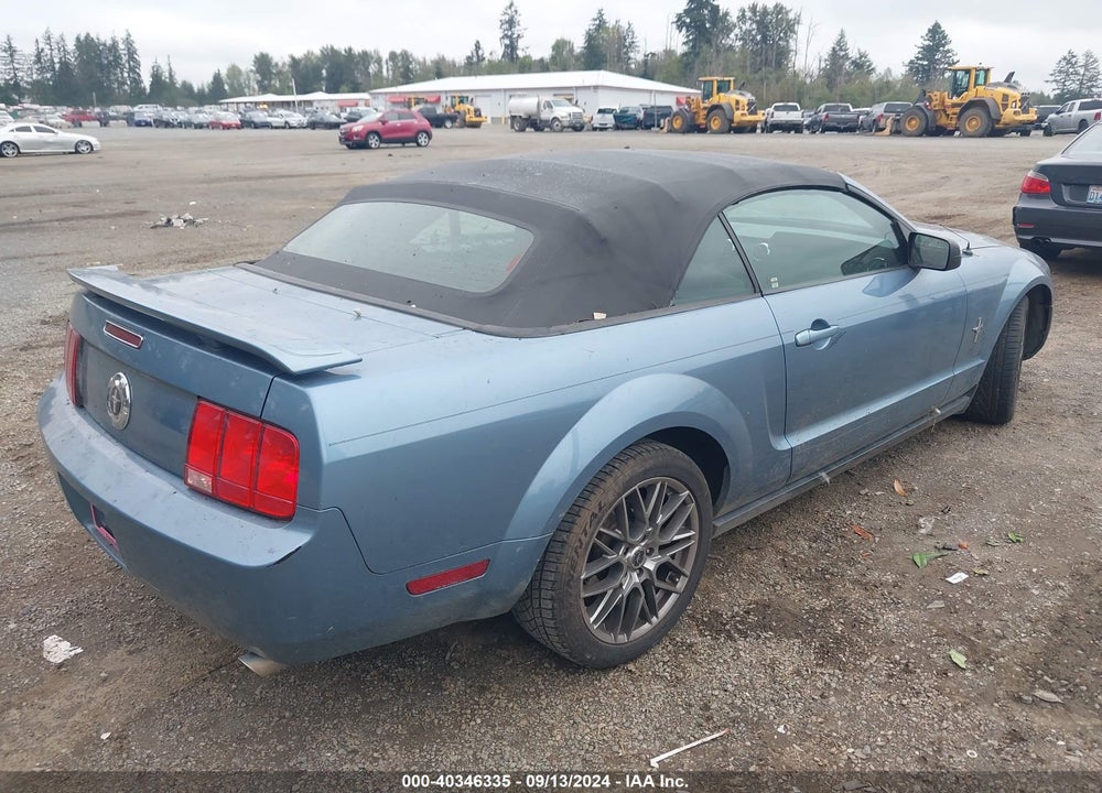 2006 FORD MUSTANG V6 VIN: 1ZVFT84N565121864