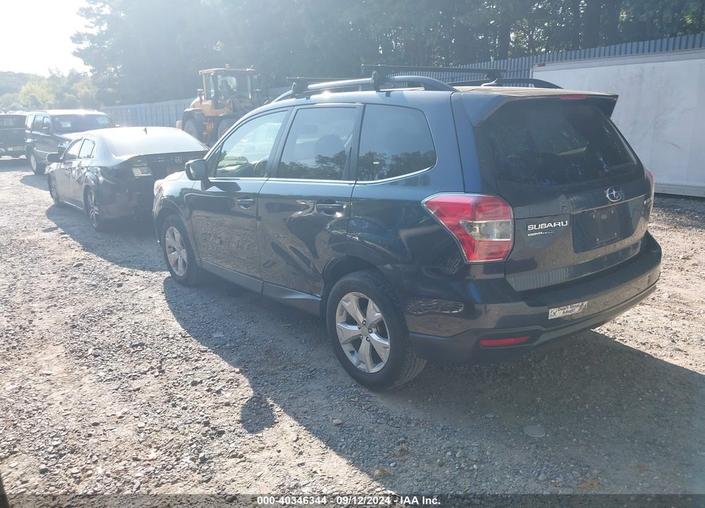 2015 SUBARU FORESTER 2.5I LIMITED VIN: JF2SJARC1FH409645
