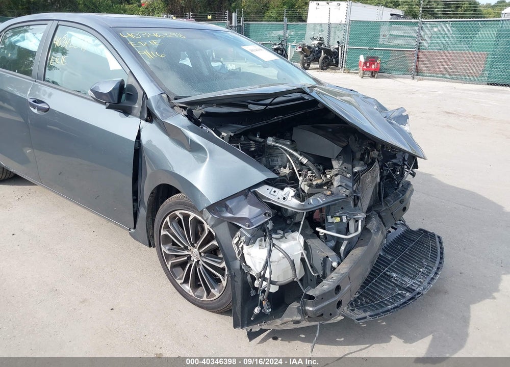 2016 TOYOTA COROLLA S PLUS VIN: 2T1BURHE3GC626398