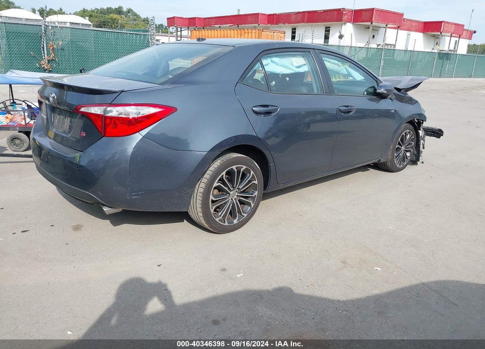 2016 TOYOTA COROLLA S PLUS VIN: 2T1BURHE3GC626398