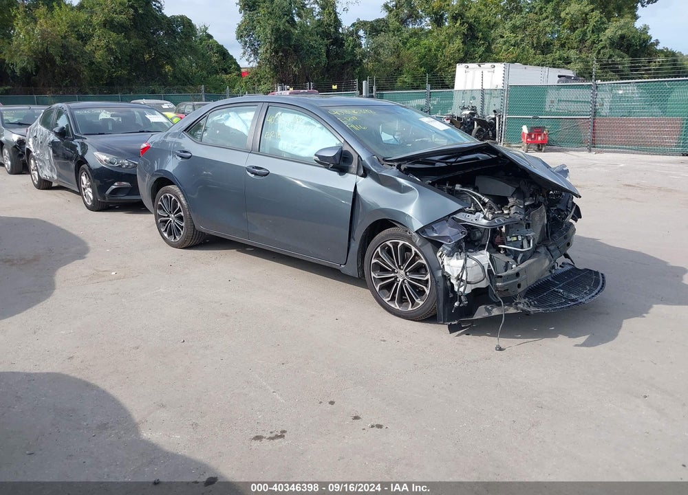 2016 TOYOTA COROLLA S PLUS VIN: 2T1BURHE3GC626398