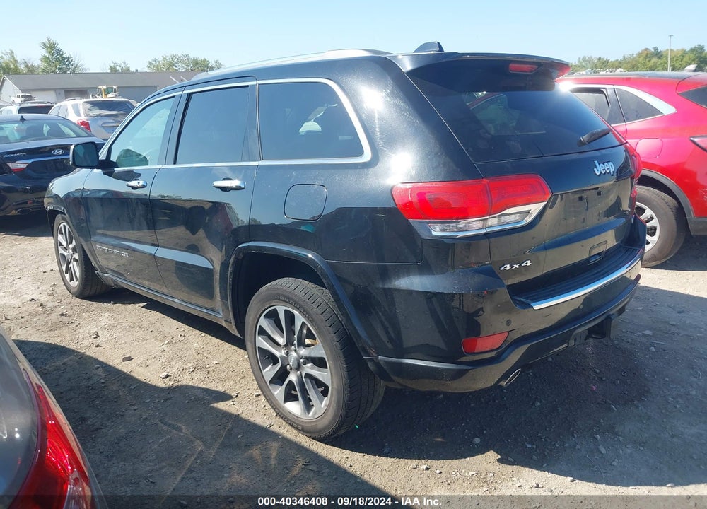 2017 JEEP GRAND CHEROKEE OVERLAND 4X4 VIN: 1C4RJFCG2HC853929