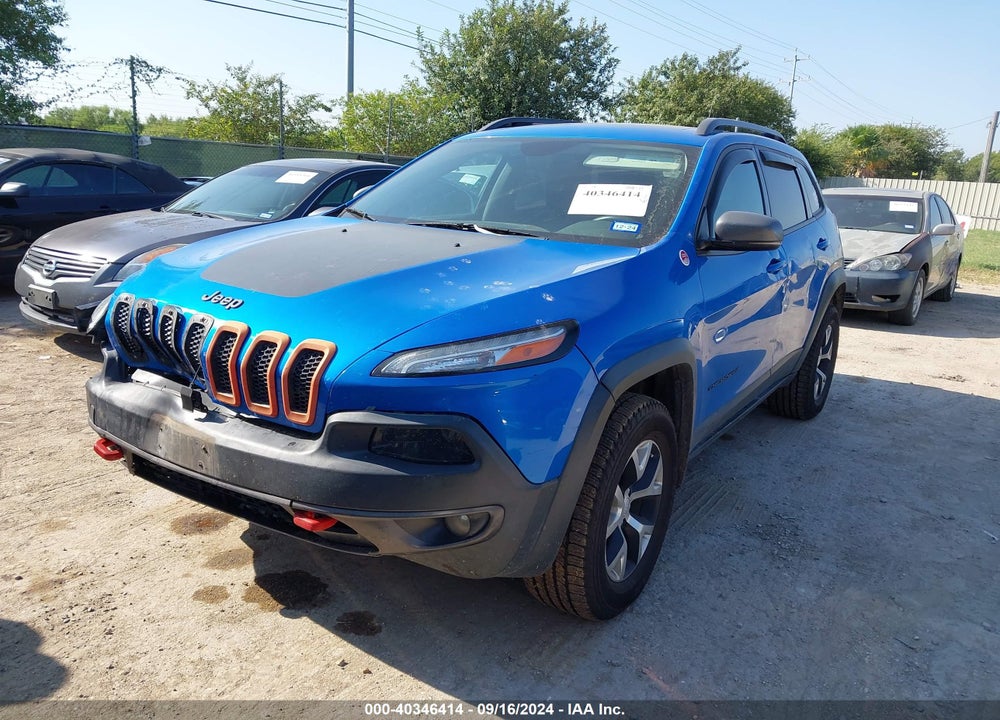 2018 JEEP CHEROKEE TRAILHAWK 4X4 VIN: 1C4PJMBXXJD579540