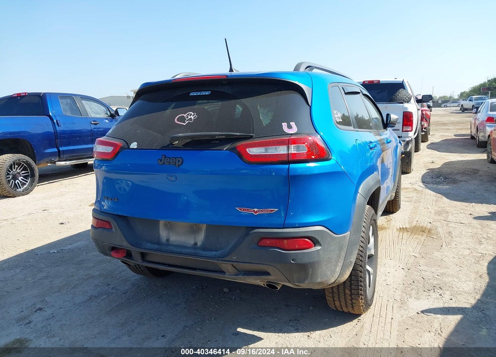2018 JEEP CHEROKEE TRAILHAWK 4X4 VIN: 1C4PJMBXXJD579540