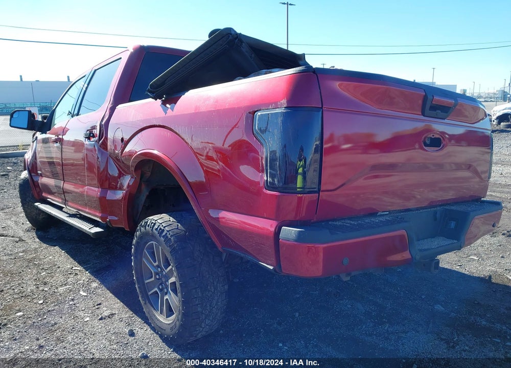 2017 FORD F-150 XLT VIN: 1FTEW1EP5HFA43774