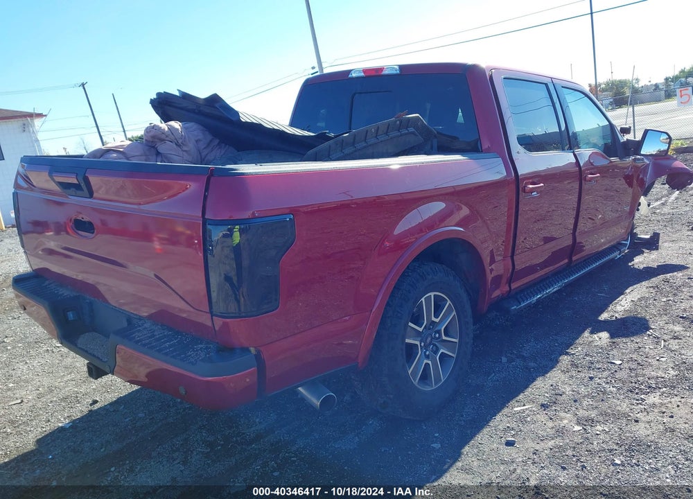 2017 FORD F-150 XLT VIN: 1FTEW1EP5HFA43774