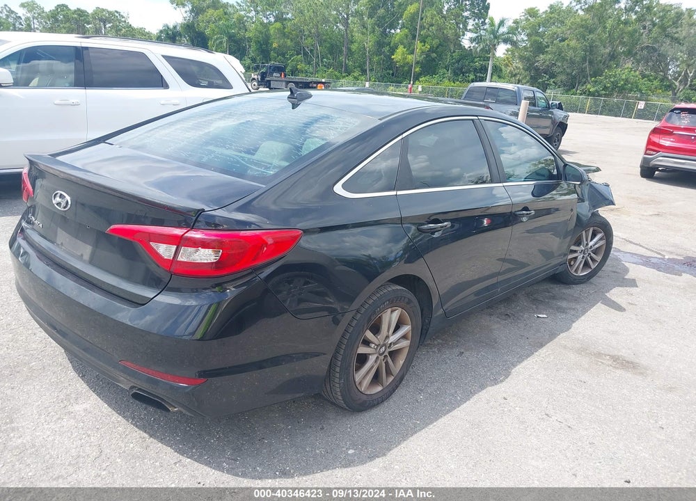 2016 HYUNDAI SONATA SE VIN: 5NPE24AF0GH350560