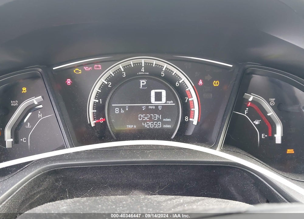 2017 HONDA CIVIC SPORT VIN: SHHFK7H49HU221631