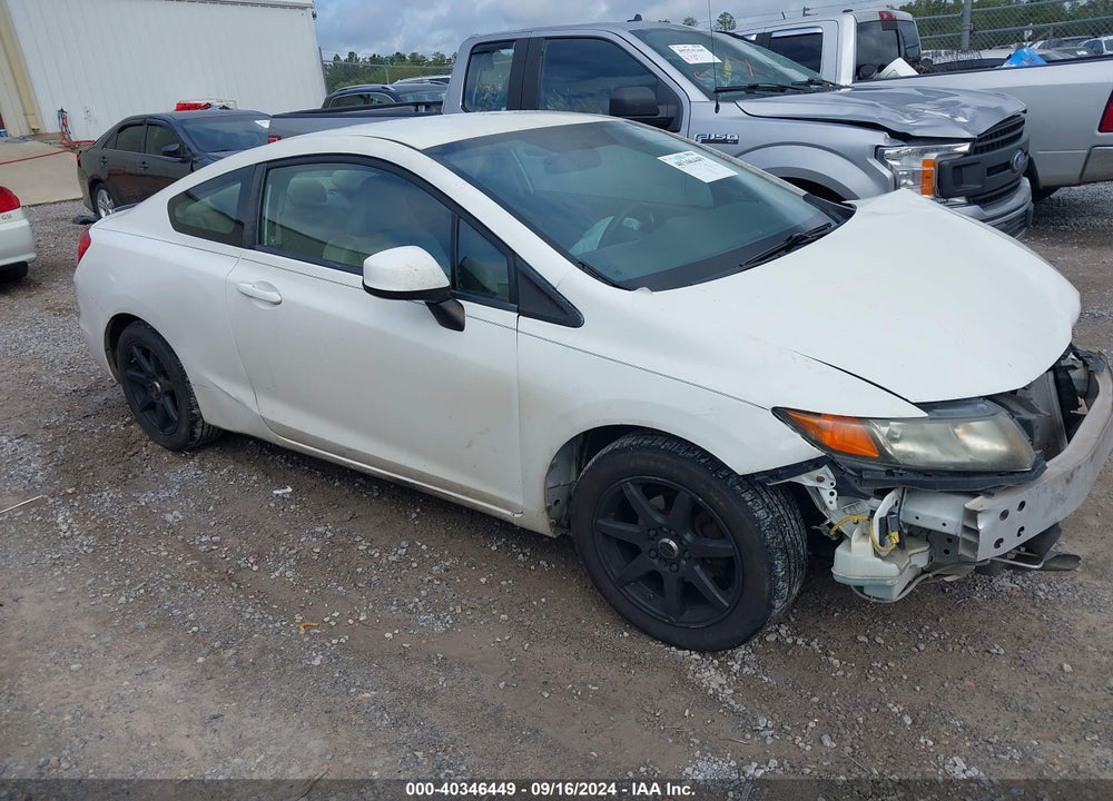 2012 HONDA CIVIC LX VIN: 2HGFG3B5XCH510325