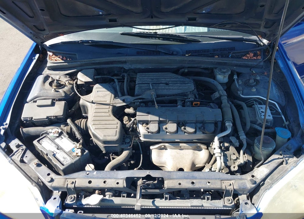 2002 HONDA CIVIC EX VIN: 2HGES26702H556664