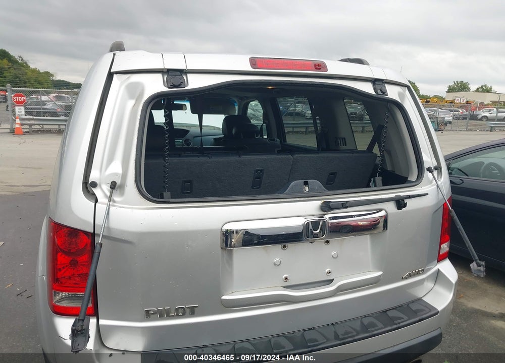 2009 HONDA PILOT EX-L VIN: 5FNYF48509B030462