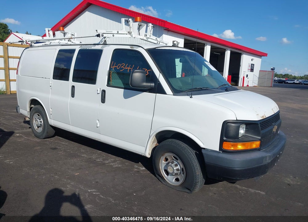 2011 CHEVROLET EXPRESS 2500 WORK VAN VIN: 1GCWGFCGXB1163074