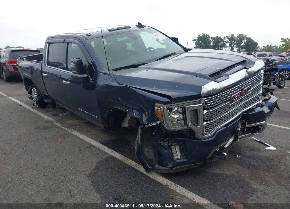 2022 GMC SIERRA 2500HD 4WD  STANDARD BED DENALI VIN: 1GT49REYXNF103845