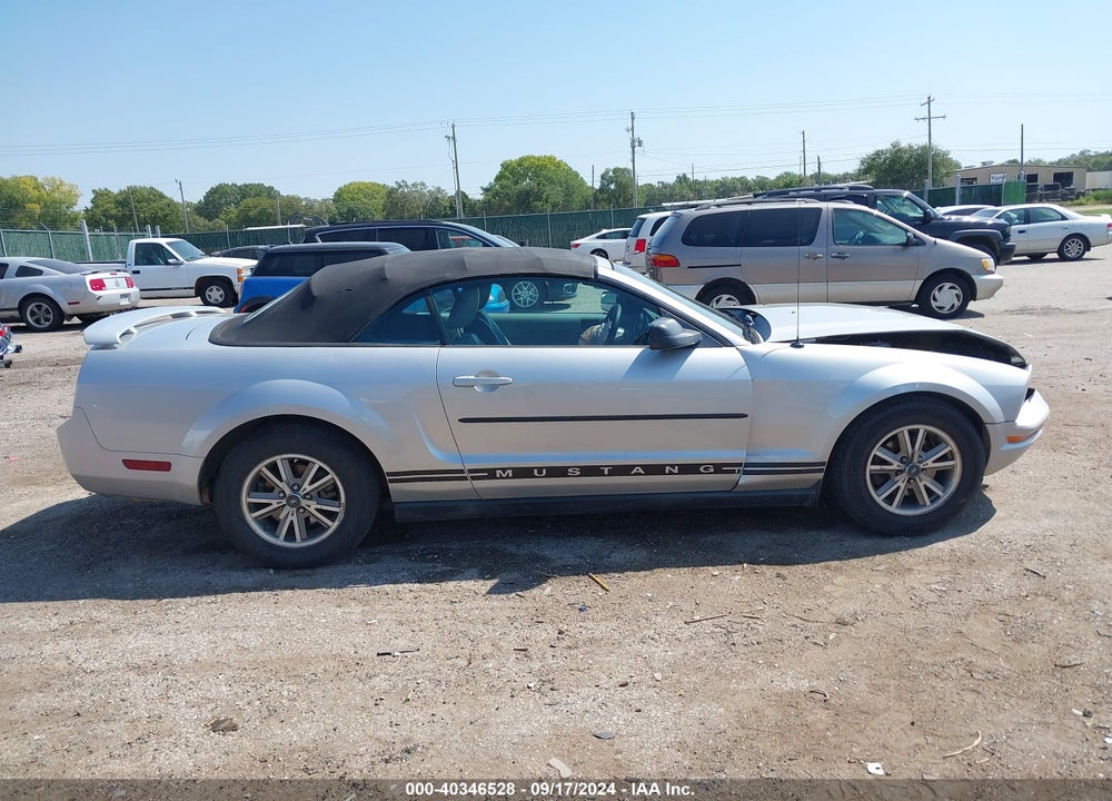 2005 FORD MUSTANG VIN: 1ZVFT84N555217167