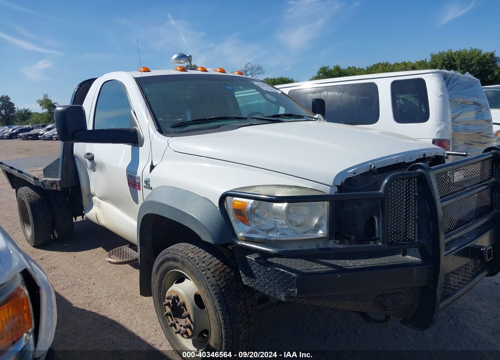 2009 DODGE RAM 5500 HD CHASSIS ST/SLT VIN: 3D6WD76L39G530040