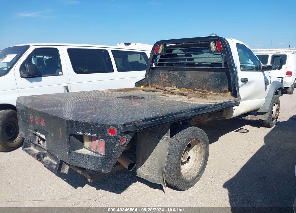 2009 DODGE RAM 5500 HD CHASSIS ST/SLT VIN: 3D6WD76L39G530040