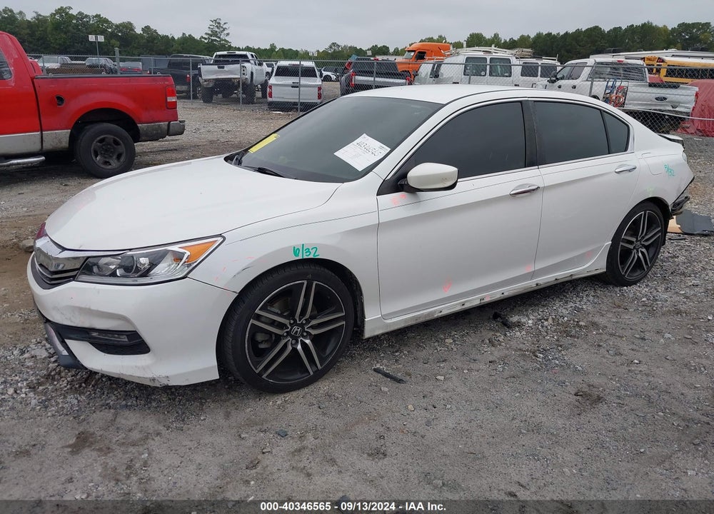 2017 HONDA ACCORD SPORT VIN: 1HGCR2F52HA272221