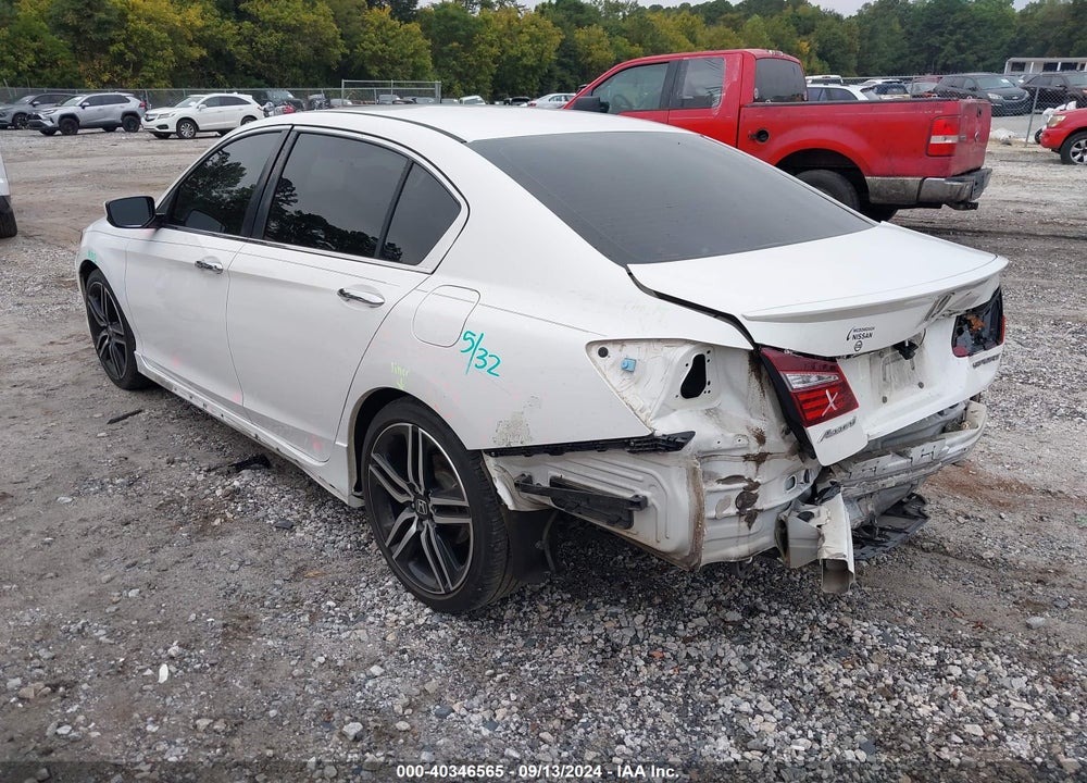 2017 HONDA ACCORD SPORT VIN: 1HGCR2F52HA272221