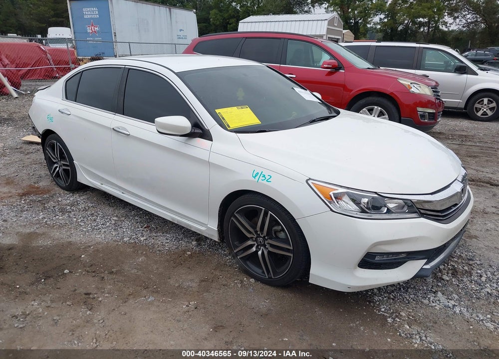 2017 HONDA ACCORD SPORT VIN: 1HGCR2F52HA272221