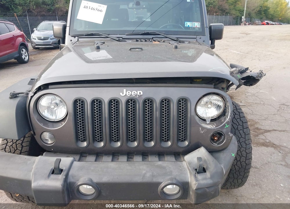 2016 JEEP WRANGLER SPORT VIN: 1C4AJWAG2GL253006